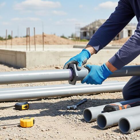 ERA 4 × 2 بوصة جدول 80 جلبة مخفض PVC، مقبس × مقبس منزلق للخدمة الشاقة، تركيب أنابيب مصنفة للضغط، رمادي in Kuwait