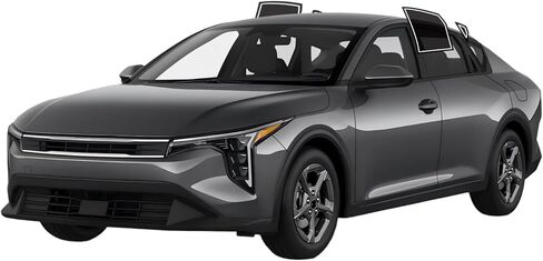 Precut Windows Tint Film All Sides Cars Sun Flocking Protection Privacy Anti Shatter Glass 2 Ply Film أي مجموعة الظل الصبغة لـ Kia K4 2025 in Kuwait