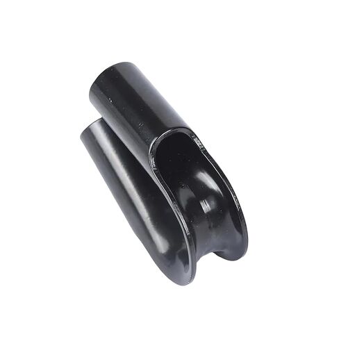 Stainless Steel Wire Rope Tube Thimbles, Black, Set of 2 (3/8") in Saudi Arabia