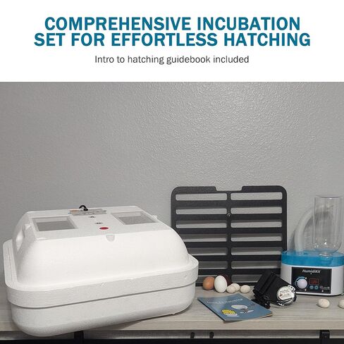 Incubator Warehouse HovaBator 2370 Starter Egg Incubator Kit (بدون صينية إضافية، أضف HumidiKit) in Kuwait