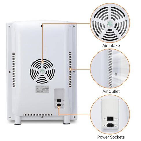 25L Reptile Incubator for Hatching Eggs, Digital Heating & Cooling Cabinet with LED Temperature Display, 41–140°F Lab Incubator for Petri Dishes, 12V/110V in Saudi Arabia