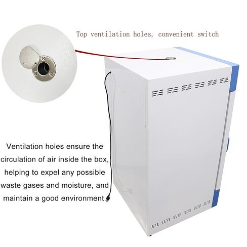 حاضنة درجة حرارة ثابتة للمختبر 125 لتر، التحكم في درجة الحرارة 5-65 درجة مئوية، غرفة حاضنة رقمية حرارية كهربائية متعددة الوظائف، 110 فولت 400 وات in Kuwait