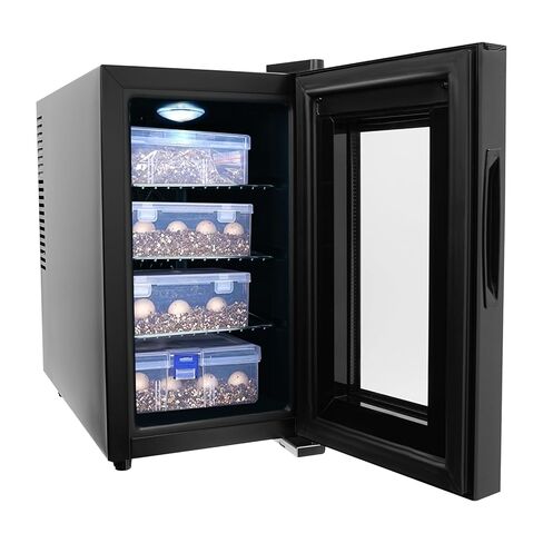 Reptile Egg Incubator, 6.08 Gal Capacity Reptile Scientific Lab Incubator with LED Screen, 50-104°F Adjustable Temperature Air Cooling Detachable Cabinet Incubators ±34.7°F Temperature Accuracy in Saudi Arabia