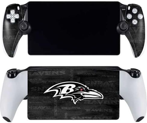 Skinit Decal Gaming Skin Compatible with PlayStation Portal Remote Player - Officially Licensed NFL Baltimore Ravens Team Motto Design in Saudi Arabia