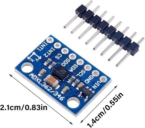 ADXL362 High Performances Sensors Module 3 Shaft Accelerometer Motion Sensors Module with SPI Interfaces for 1.6V-3.5V in Kuwait