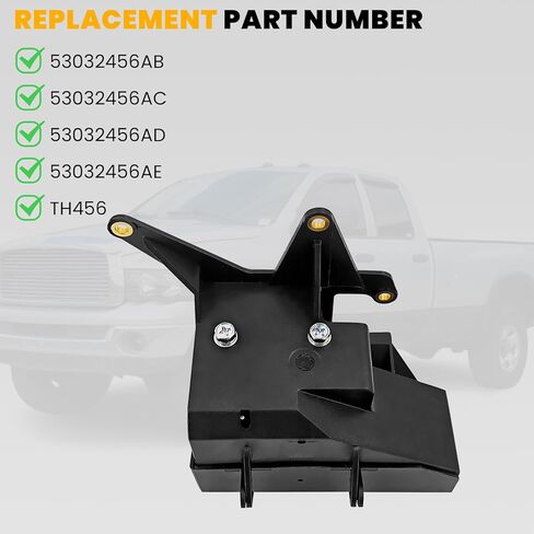 53032456AE APPS مستشعر موضع دواسة الوقود متوافق مع دودج رام 1500 2500 3500 5.7L HEMI 2003-2004 5.9L Cummins Engine 2003-2004 استبدال # 53032455AD 53032456AC in Saudi Arabia