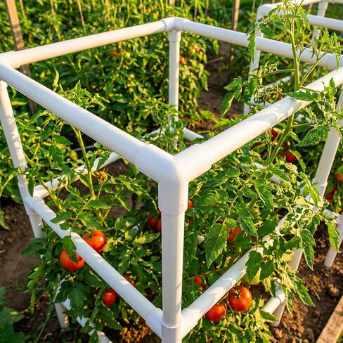40 Pack 1 Inch 3 Way PVC Pipe Elbow Fittings, Tee Corner Pipe Connectors for Frames, Building Furniture, Greenhouse, SCH40, White in Saudi Arabia