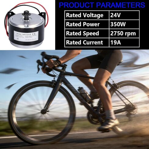 Small Brushed Permanent Magnet Electric Motor for Scooter Drive Systems and DIY Projects 24V DC 350W 2750RPM in Saudi Arabia
