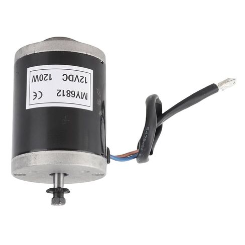 MY6812 12V 120W High Speed Small Brush Motor with Belt Pulley Electric Scooter E Accessory in Kuwait