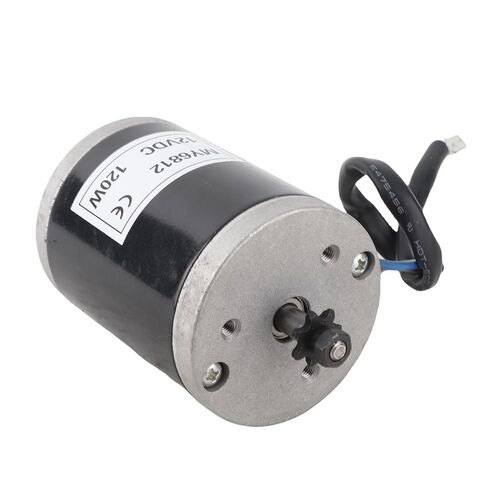 MY6812 12V 120W High Speed Small Brush Motor with Belt Pulley Electric Scooter E Accessory in Kuwait