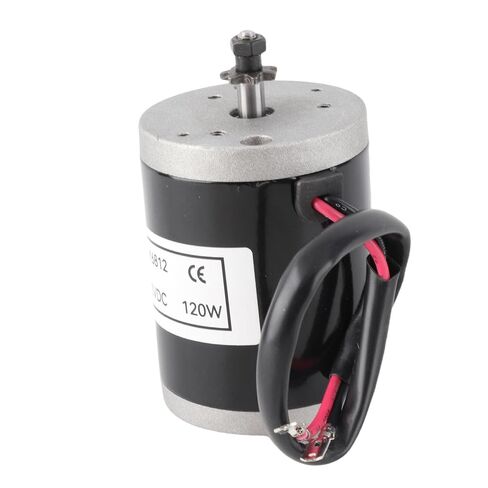 MY6812 12V 120W High Speed Small Brush Motor with Belt Pulley Electric Scooter E Accessory in Kuwait
