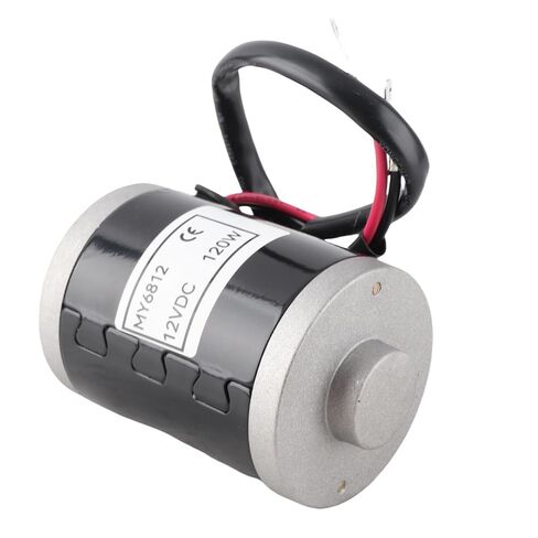 MY6812 12V 120W High Speed Small Brush Motor with Belt Pulley Electric Scooter E Accessory in Kuwait
