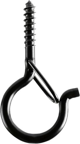 خطاف زنبركي، 20 قطعة خطاف معدني على شكل عين خروف، مشبك زنبركي على شكل حرف Q، خطافات تعليق فانوس لولبية in Kuwait