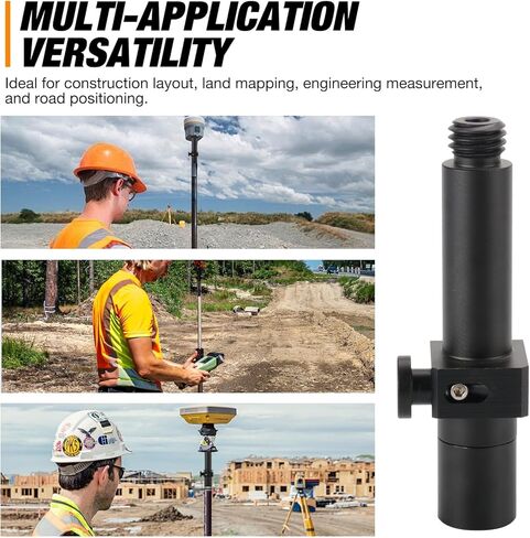 محول سريع الإصدار لـ RTK، ملحقات GNSS من النوع السويسري من الألومنيوم، 5/8 بوصة - 11 أنثى محول سريع الإصدار لمسح عمود المنشور GPS in Kuwait