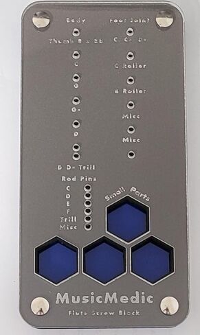 MUSICMEDIC.COM فلوت كتلة المسمار. أدوات لإصلاح آلات النفخ الخشبية in Kuwait