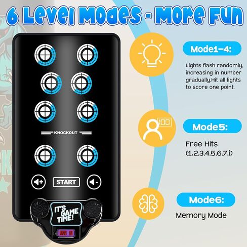 Punching Bag for Kids, 66 Inch Inflatable Boxing Bag with Boxing Gloves, Kid Boxing Set with Scoring, Light, Music, Stand Kids Punching Bag Toy for Age 4-12, for Practicing Karate, Taekwondo, MMA in Kuwait