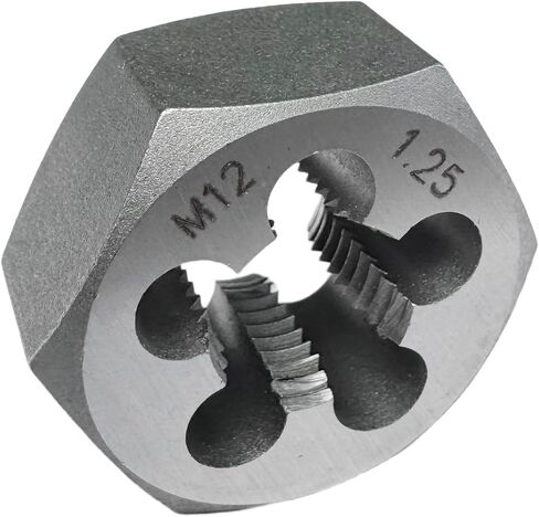 قالب إعادة اللولبة السداسي المتري M14x1.5 من سبائك الصلب لليد اليمنى لإصلاح الخيط وصيانته in Kuwait