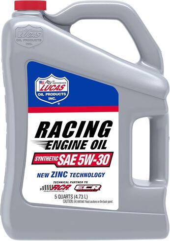 Lucas Oil 10621 SAE 20W-50 Racing Engine Oil - 5 Quart (Pack of 3) in Saudi Arabia