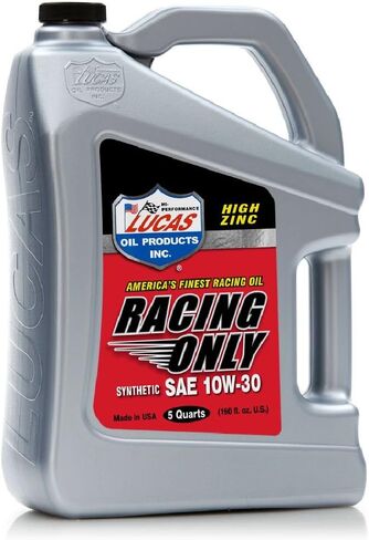 Lucas Oil 10621 SAE 20W-50 Racing Engine Oil - 5 Quart (Pack of 3) in Saudi Arabia