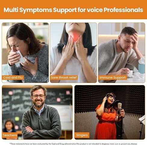 OPTIVIDA Nano Colloidal Silver Lozenges 60 PPM - Organic Cough Drops for Adults - Soothing Natural Honey Sore Throat Lozenges for Immune Support - Cold & Cough Relief Formula for Adults & Kids - 27ct in Kuwait