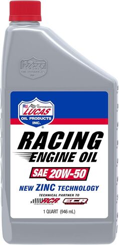 Lucas Oil 10621 SAE 20W-50 Racing Engine Oil - 5 Quart (Pack of 3) in Saudi Arabia