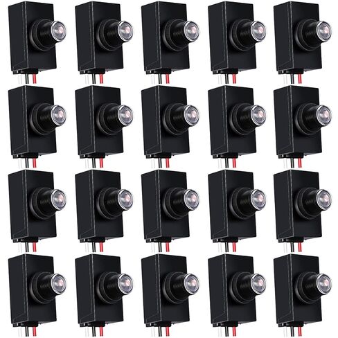 Macarrie 20 Pieces Dusk to Dawn Sensor for Outdoor Lighting 100-277v Photoelectric Switch Bulk Photocell Light Sensor Photocell for Outdoor Lighting for Most Outdoor Lighting Fixtures in Saudi Arabia