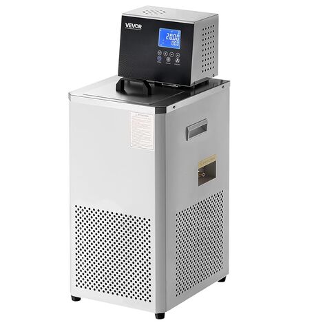 VEVOR Laboratory Chiller Circulator, -30℃-100℃, 6 L Internal and External Dual Circulation, Low Temperature Cooling Liquid Circulator Pump Chiller, Recirculating Chiller Water Bath for Laboratory in Saudi Arabia
