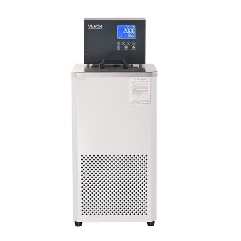 VEVOR Laboratory Chiller Circulator, -30℃-100℃, 6 L Internal and External Dual Circulation, Low Temperature Cooling Liquid Circulator Pump Chiller, Recirculating Chiller Water Bath for Laboratory in Saudi Arabia