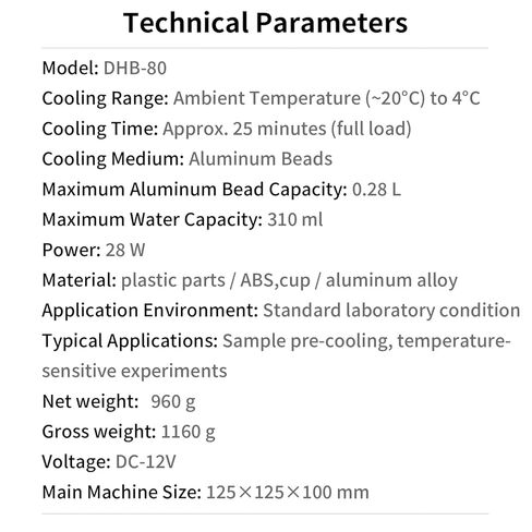 Laboratory Rapid Bead Cooling Device for Samples DHB-80 – Choice for PRP and PPP Gel Preparation workflows. in Kuwait
