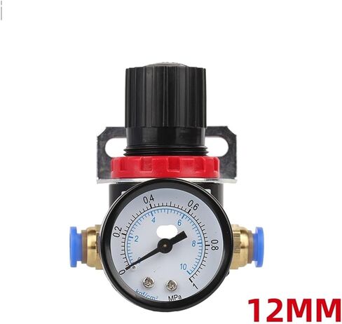 Pneumatic Air Compressor AR2000 1/4" Thread BSP Pressure Regulator Reduction Valve 4MM 6MM 8MM 10MM 12MM Connector Fittings in Saudi Arabia