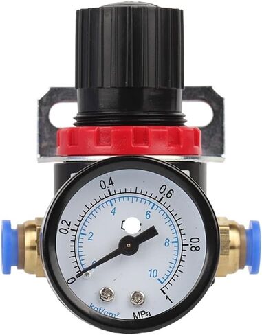 Pneumatic Air Compressor AR2000 1/4" Thread BSP Pressure Regulator Reduction Valve 4MM 6MM 8MM 10MM 12MM Connector Fittings in Saudi Arabia