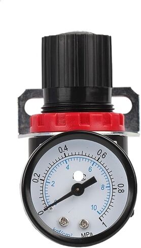 Pneumatic Air Compressor AR2000 1/4" Thread BSP Pressure Regulator Reduction Valve 4MM 6MM 8MM 10MM 12MM Connector Fittings in Saudi Arabia