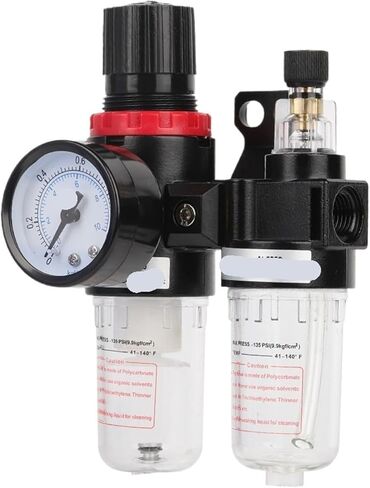 AFC2000 AFR2000 + AL2000 G1/4 ضاغط الهواء فاصل الزيت والماء يستخدم فلتر الهواء لتقليل منظم صمام الضغط in Kuwait