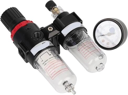 AFC2000 AFR2000 + AL2000 G1/4 ضاغط الهواء فاصل الزيت والماء يستخدم فلتر الهواء لتقليل منظم صمام الضغط in Kuwait