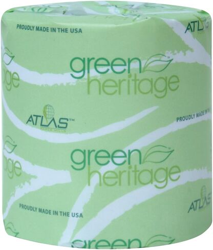 ورق تواليت، 4 × 3 ورقات، طبقتان، 400 لكل لفة (علبة بها 96 لفة) صديقة للبيئة in Kuwait