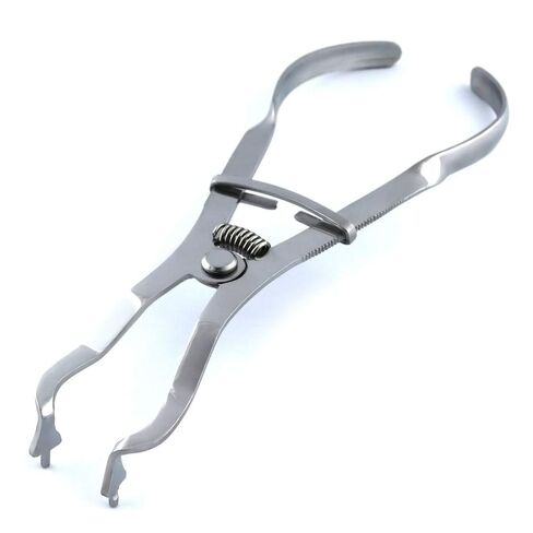 Dental Ivory Light Weight Rubber Dam Clamp Forceps in Kuwait