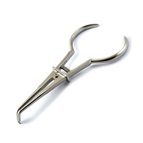 Dental Stokes Rubber Dam Clamp Forceps 17.5cm Endodontic Instruments in Kuwait