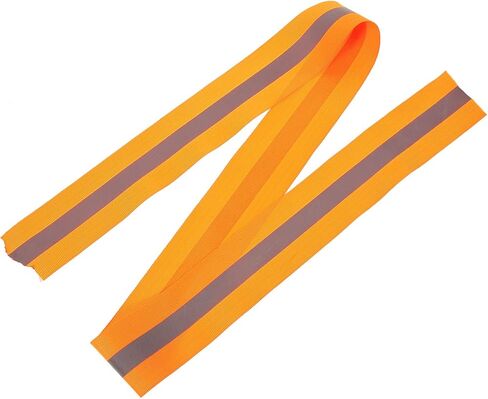 Zerodeko Race Finish Strap and Athletics Finish Rope High Visibility Orange 1m Marking Tape for Track Field Events Strong Outdoor Barrier in Saudi Arabia