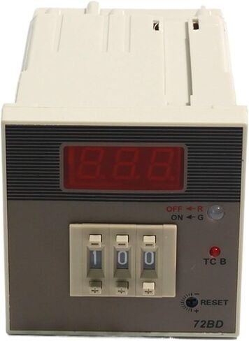 جهاز تحكم ذكي في درجة الحرارة - منظم حرارة رقمي مع إدخال من النوع K، وإخراج التتابع، وخيارات نماذج متعددة للتطبيقات الصناعية (96VD) in Kuwait