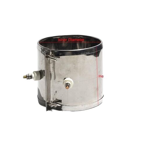 Stainless Steel Mica Band Heater 220V for Plastic Injection Machines - Durable & Efficient Heating Solution(700W 100x80mm(IDxH)) in Saudi Arabia