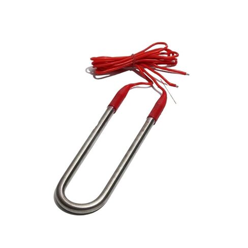 أنبوب سخان مياه غاطس على شكل حرف U 24 فولت - 304 من الفولاذ المقاوم للصدأ، مغلق بالكامل، 200-500 وات، مقاوم للماء IP68، حل تسخين فعال (500 وات) in Kuwait