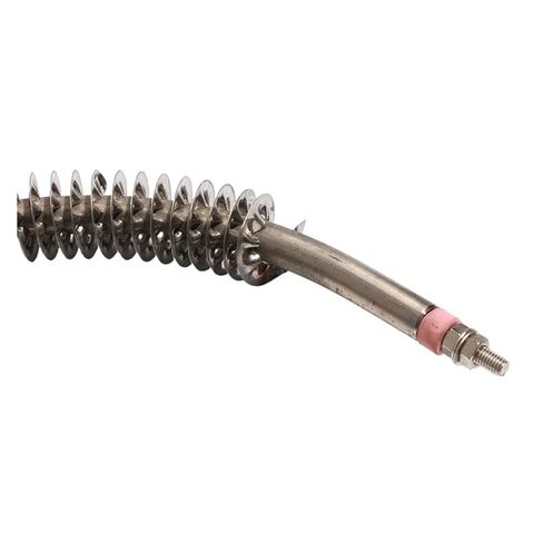 220V Circular Dry Burning Heating Tube - 304 Stainless Steel Finned Heating Element for Spin Dryer and Core Separation Machine(220V,600W 250mmL) in Kuwait