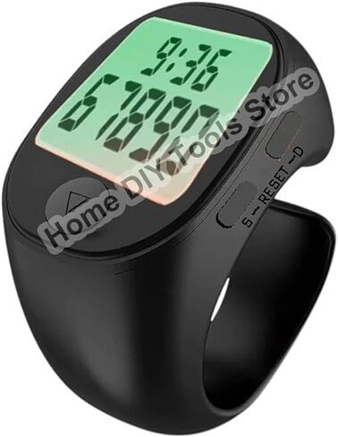 Electronic Digital Finger Counter LCD Display Portable Tally Counter Clicker Counting IntteIligent Counter with Night Light in Saudi Arabia