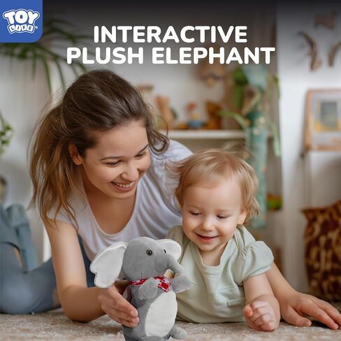 TOY Life Plush Penguin Baby Musical Talking Toys Infant Toys for Baby 0 to 36 Months - Stuffed Newborn Toys with Dancing Singing Toys for Babies Boys Girls Toddlers Baby Toys 0 3 6 9 12 Months in Saudi Arabia