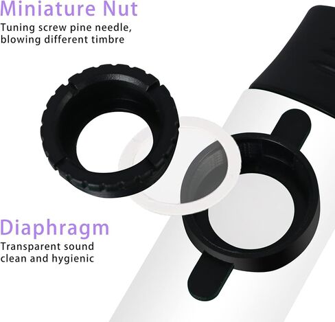 RANMING حامل قوس الكمان مع كازو أبيض in Kuwait