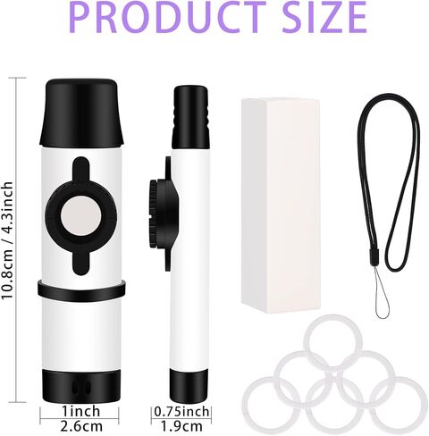 RANMING حامل قوس الكمان مع كازو أبيض in Kuwait