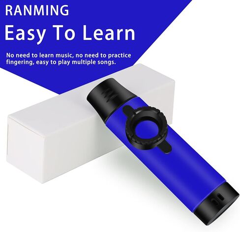 RANMING حامل قوس الكمان مع كازو أزرق in Kuwait