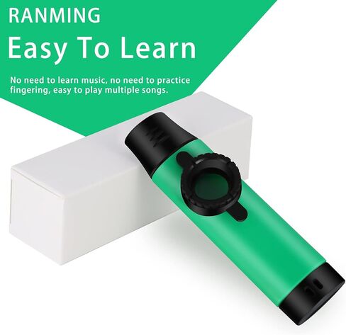 حامل قوس الكمان من رانمينج مع كازو أخضر in Kuwait