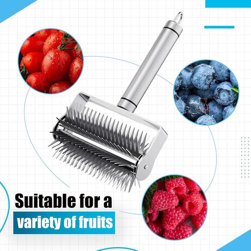 Freeze Drying Pin Roller for Blueberries Stainless Steel, Honey Uncapping Roller in Saudi Arabia