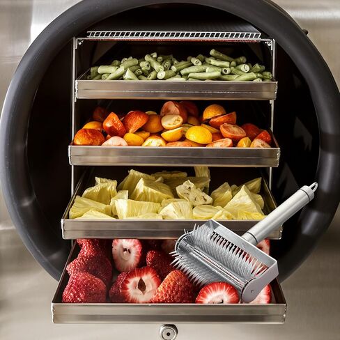 Freeze Drying Pin Roller for Blueberries Stainless Steel, Honey Uncapping Roller in Saudi Arabia